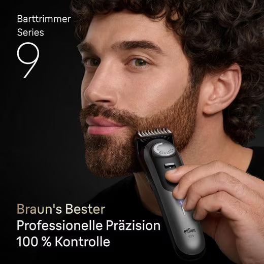 BRAUN Elektrorasierer Braun Barttrimmer Series 9 Elektrischer Bartschneider BT9545