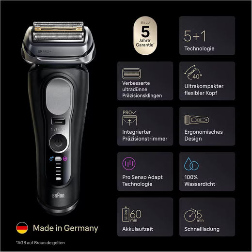 BRAUN Elektrorasierer Braun Series 9 PRO+ 9610si Elektrorasierer 5+1