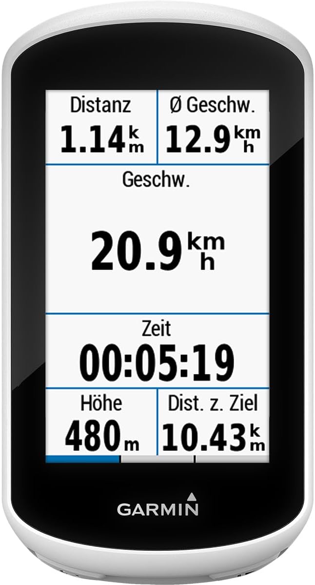 Garmin Edge Explore GPS-Fahrrad-Navi - Vorinstallierte Europakarte, Touchscreen, 3“, 010-02029-10