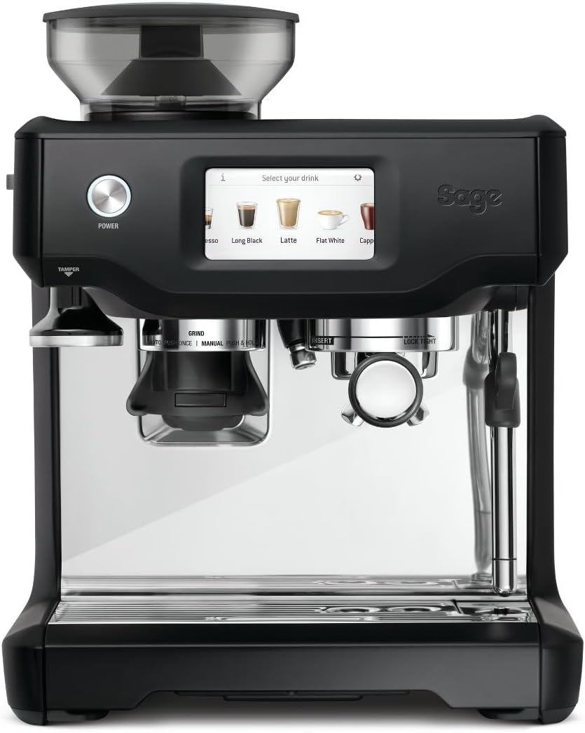 Sage The Barista Touch Automatische Kaffeemaschine Milchaufschäumer SES880BSS4EEU1