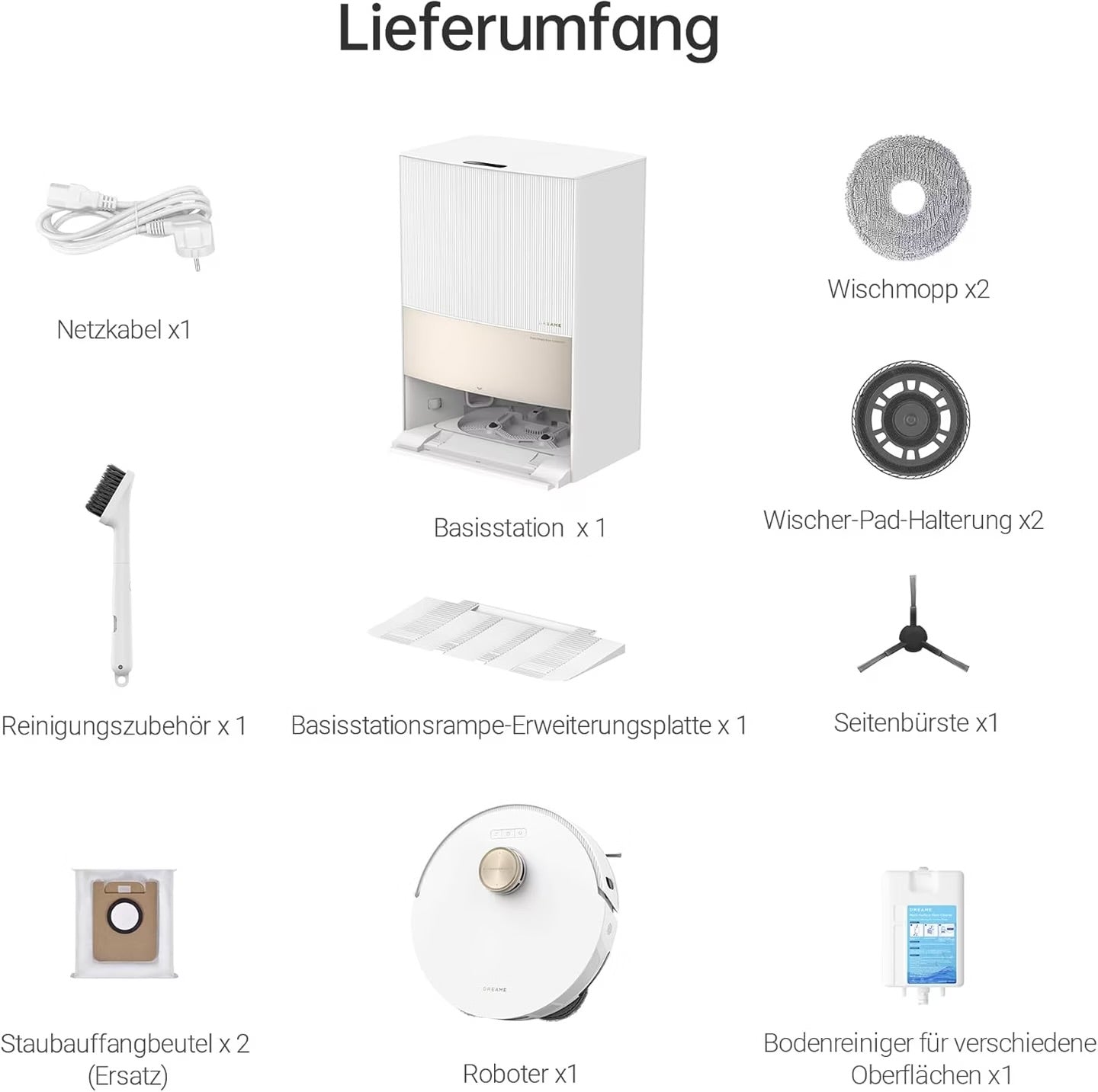 DREAME L20 Ultra Roboter Staubsauger mit MopExtend-Technologie