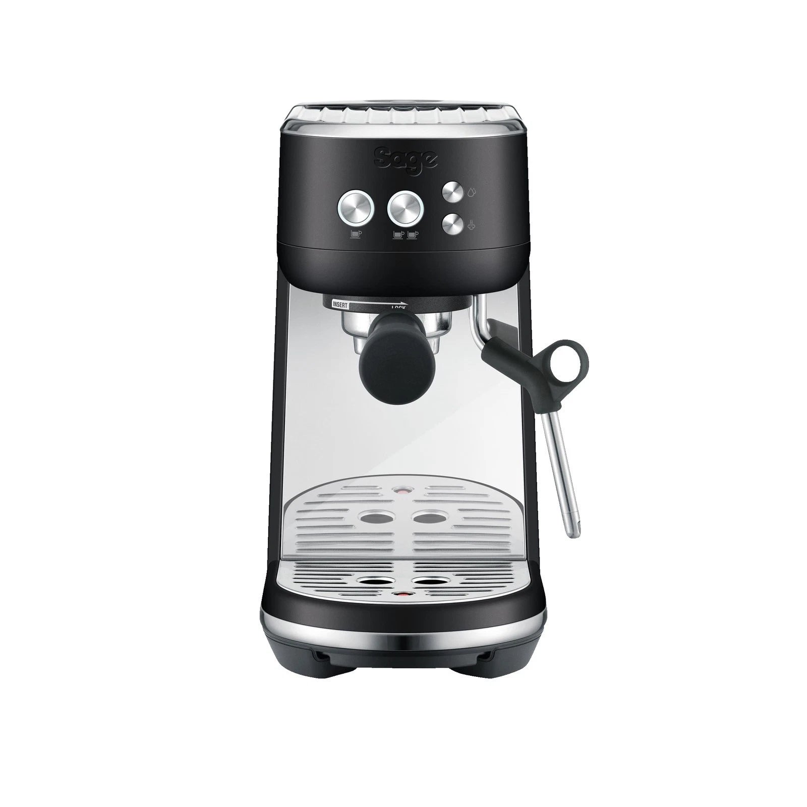 Sage The Bambino Espressomaschine SES450 Black Truffle Schwarz (SES450BTR4EEU1)