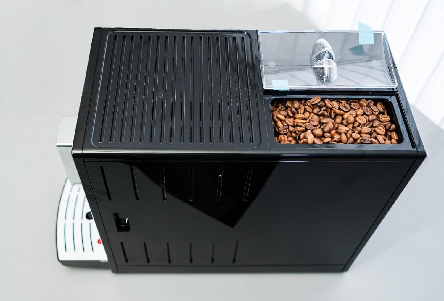 MELITTA Kaf­fee­voll­au­to­mat "Solo E950-201, schwarz", schwarz, B:45,5cm H:30,3cm T:20cm, Kaf­fee­voll­au­to­ma­ten, Perfekt für Café crème & Espresso, nur 20cm breit (88671559-0) schwarz