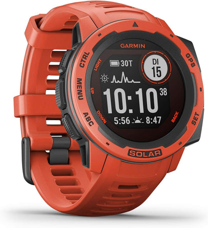 *NEU - EINZELSTÜCK* Garmin Instinct - wasserdichte GPS-Smartwatch mit Sport-/Fitnessfunktionen. Herzfrequenzmessung, Fitness Tracker und Smartphone Benachrichtigungen