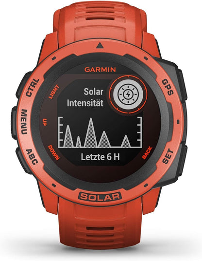 *NEU - EINZELSTÜCK* Garmin Instinct - wasserdichte GPS-Smartwatch mit Sport-/Fitnessfunktionen. Herzfrequenzmessung, Fitness Tracker und Smartphone Benachrichtigungen