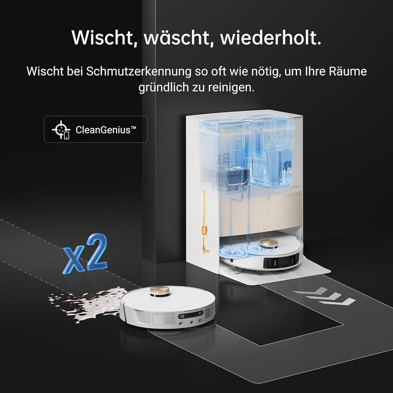 DREAME L20 Ultra Roboter Staubsauger mit MopExtend-Technologie