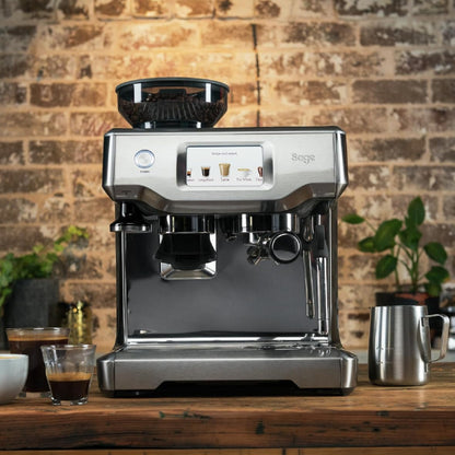 Sage The Barista Touch Automatische Kaffeemaschine Milchaufschäumer SES880BSS4EEU1
