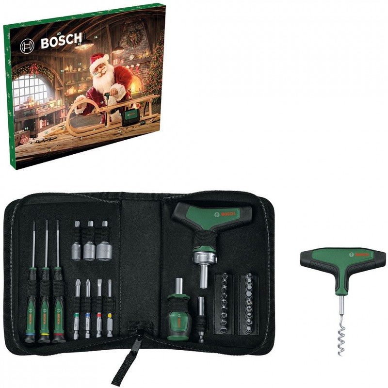 Bosch Home and Garden Handwerkzeug Adventskalender 2024 (33-tlg.)