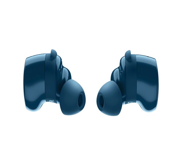 Bose QuietComfort Kabellose Noise-Cancelling-Earbuds,bis zu 8,5 Stunden Akkulaufzeit, Blau - Black Twilight Blue