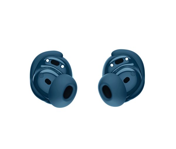 Bose QuietComfort Kabellose Noise-Cancelling-Earbuds,bis zu 8,5 Stunden Akkulaufzeit, Blau - Black Twilight Blue